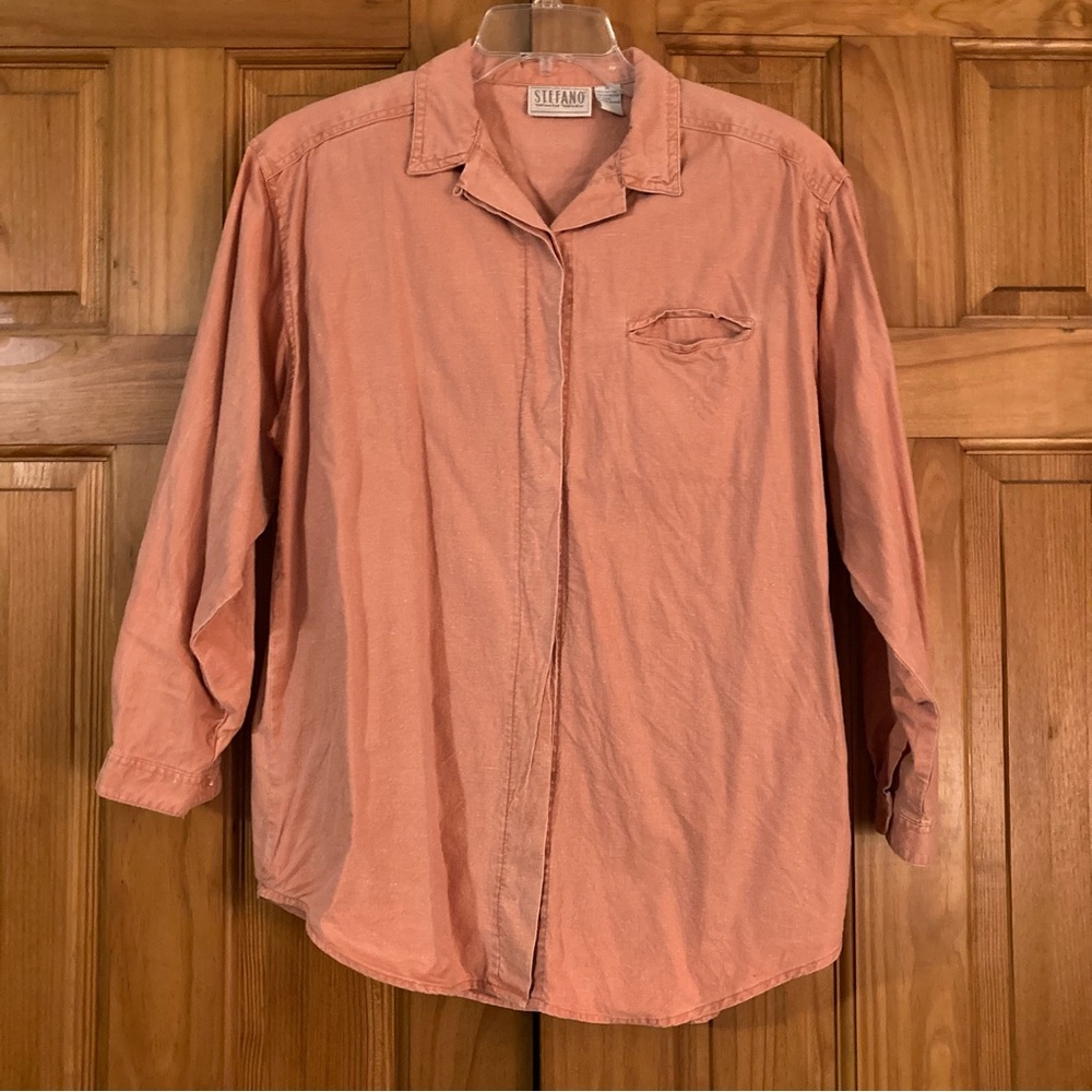 EUC Vintage Stefano Top Blouse Size M